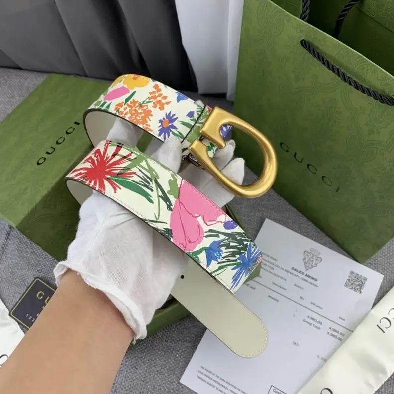 Gucci Belt 原版 3mm lb  (20)